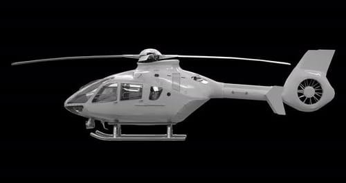 Helicopter Rotating On Alpha Loop