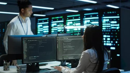 Computer Scientists in Data Center Managing and Maintaining Databases
