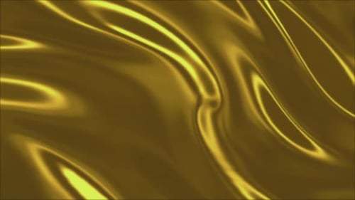 Elegant Golden Fluid Wavy Motion Background