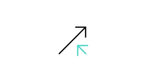 Icono animado de intersección