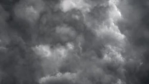 cumulonimbus clouds From A Distant Thunder Storm