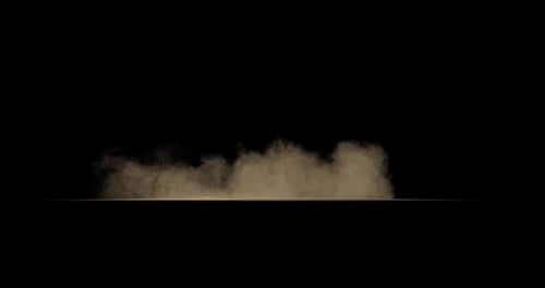 Realistic Ground Dust Cloud Effect Transition