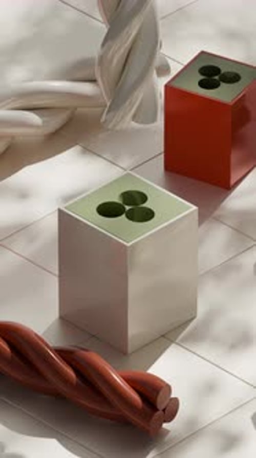 Invisible Cut Fit 3D Animation
