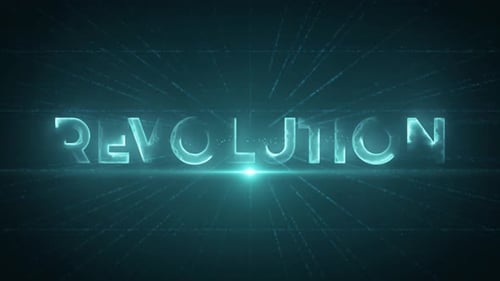 Futuristic Glowing Text Reveal for Digital Content