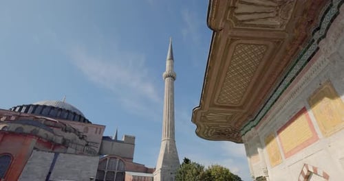 Hagia Sophia complex in Istanbul, Turkey