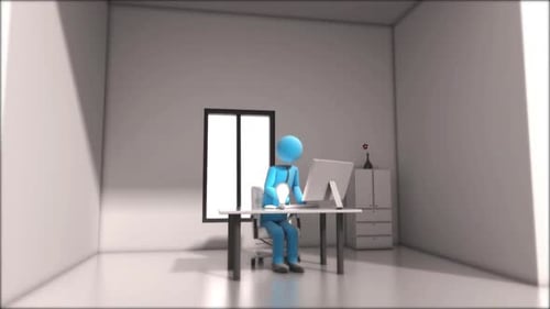 Creative Idea Generation with 3D Stick Figure Animation