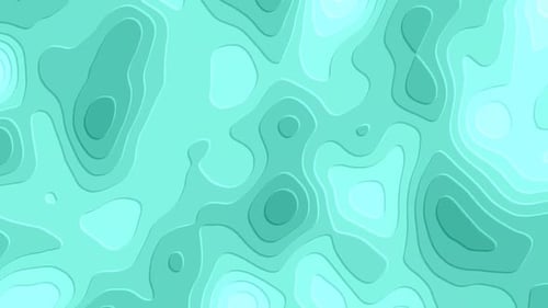 Dynamic Fluid Abstract Topographic Wave Animation