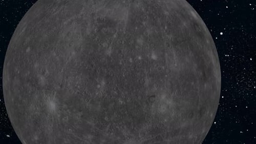 Mercury planet seen from space, Asteroids Cloud and cosmos, 2779