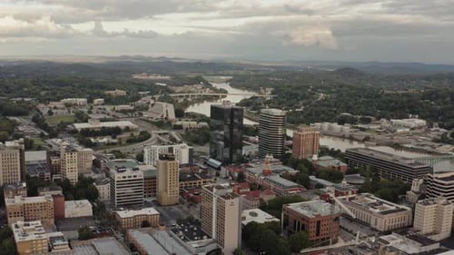 Downtown Austin Skyline With High Rise Towers