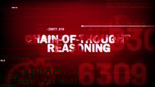 Chain Of Thought Reasoning On Warning Hack Background Screen