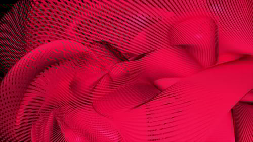 Dynamic Abstract Red Lines Background Animation