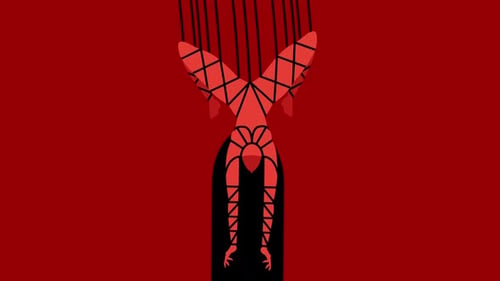 Flat Design Bound Figure Animated with Strings