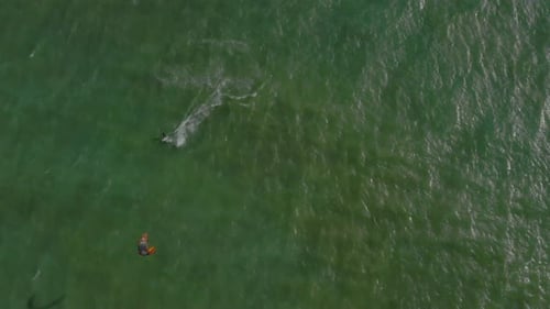 As action packed as kite surfing gets