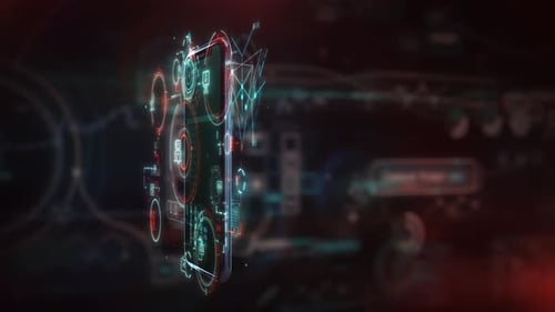 Smartphone World Enriched with Animated Data Layers