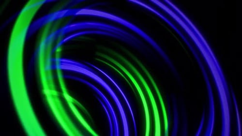 Green Tech Lines Tunnel