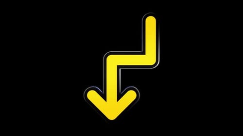 Zigzag Arrow Loop Animation