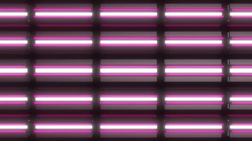 Dynamic neon lights flashing pink in a modern abstract background