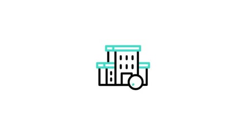 Icono animado de oficina