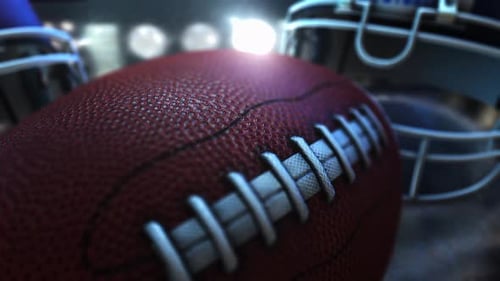 Animation sur le football américain : présentation dynamique du ballon dans Element 3D