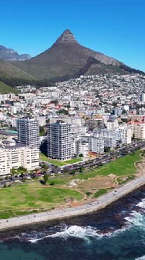 Green Point At Cape Town In Western Cape South Africa.