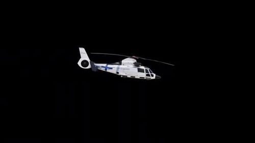 Finland Coast Guard Helicopter Transparent