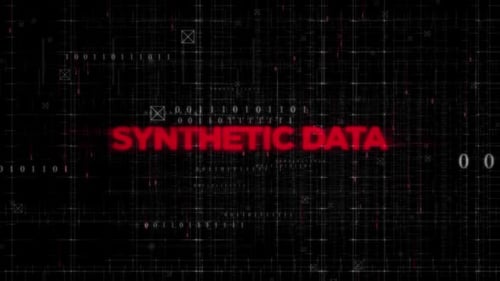 Digital Data Glitch Grid Element