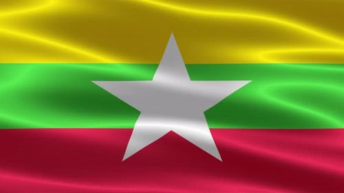 Flagge Myanmars