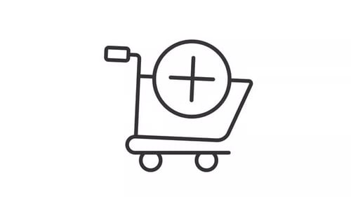 Shopping Cart Add to Cart Icon Animation
