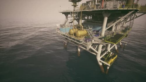 Engineering Inspection of Intricate Network of Pipes and Valves on Oil Rig