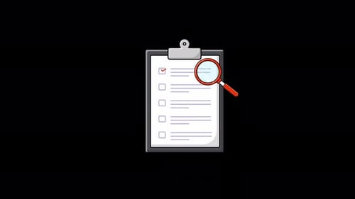 Animated Information Verifying Concept Video - Transparent