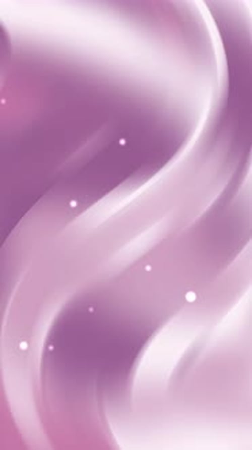 Soft Fluid Abstract Background with Floating White Particles