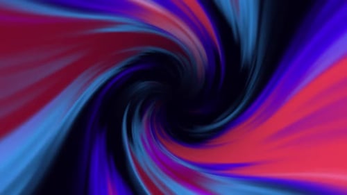 Fluid Neon Abstract Swirl Background Seamless Loop