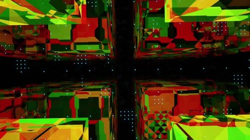 Colorful Technology Tunnel Hd