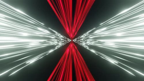 Abstract Glowing Portal Loop Animation