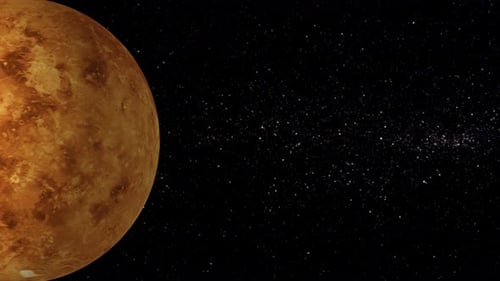 Venusplanet im Weltraum 2728