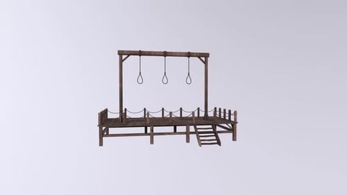 Execution Board 3d object rotating loop