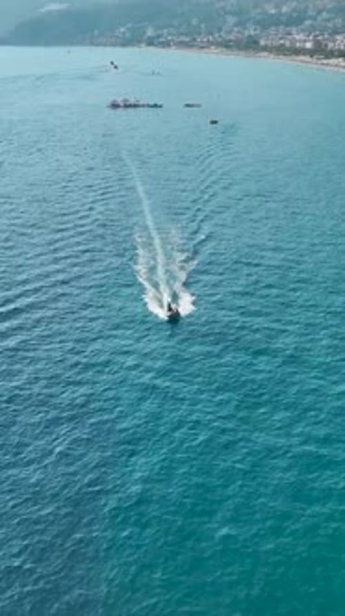 Vertical Video Coastal Magic Aerial Views of Mediterranean Elegance