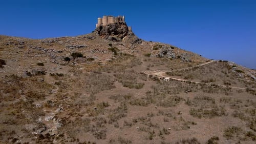 Turkey Castles: Tumlu Castle: A Drone's Historic Perspective, Aerial Turkish Castle Treasures in 4K