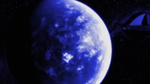 Galaxy And Stars Animation