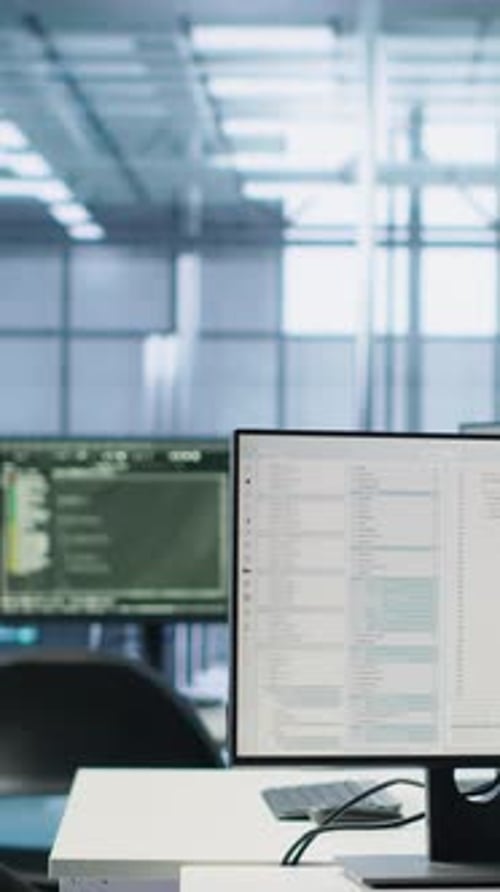 Scripts Running on Desktop PC Monitors Upgrading Servers in Data Center