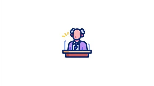 Speech Animated Icon