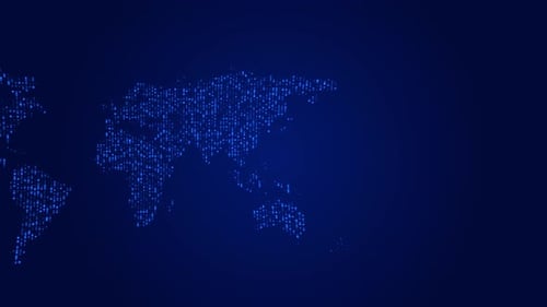 Virtual Planet Earth Global World Network Concept Sécurité Technologie de connexion réseau sans fil