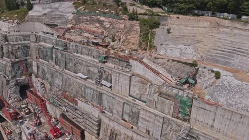 Mantenimiento de taludes en la construcción del túnel de Tseung Kwan O - Lam Tin en Hong Kong