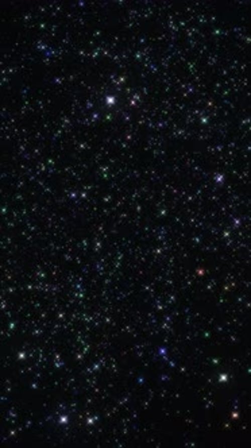 Lazo de fondo de partículas de polvo con purpurina brillante abstracto colorido