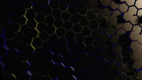 Hitech Hexagon Pattern Background 01 HD