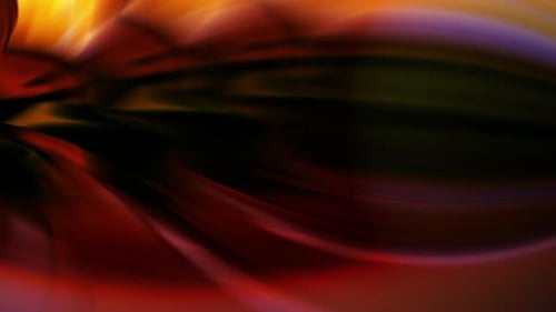 Abstrakte mehrfarbige, gewellte Neonanimation