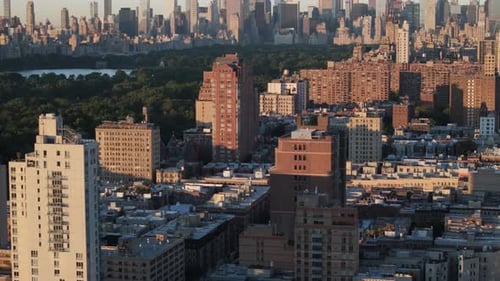 Shot on the north end of the park looking south towards Midtown Manhattan.
