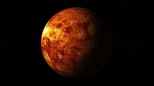 Planète Vénus, planète Vénus animée