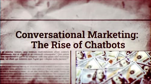 Conversational Marketing The Rise Of Chatbots Title On Digital Newspaper