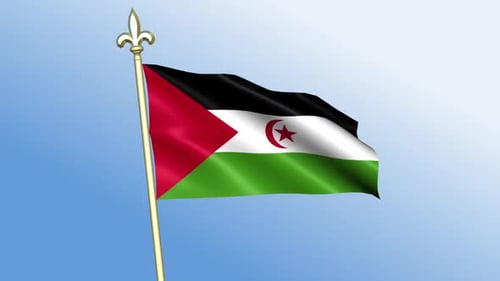 Drapeau du Sahara occidental